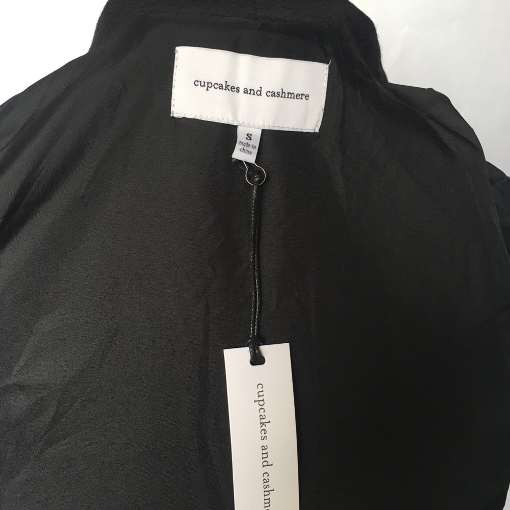 Cupcakes and Cashmere Basha Frayed Edges Jacket S - Picture 6 of 7